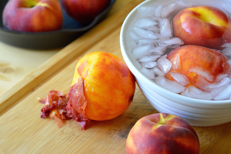 WBS Peach Crisp-peel peaches