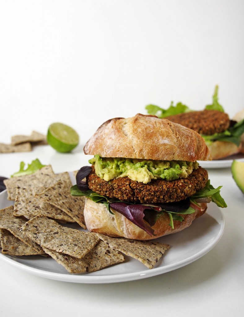 Veggie burgers don't get better than this. Black beans, spicy jalapeños and creamy avocado are perfection in the way better black bean burger.