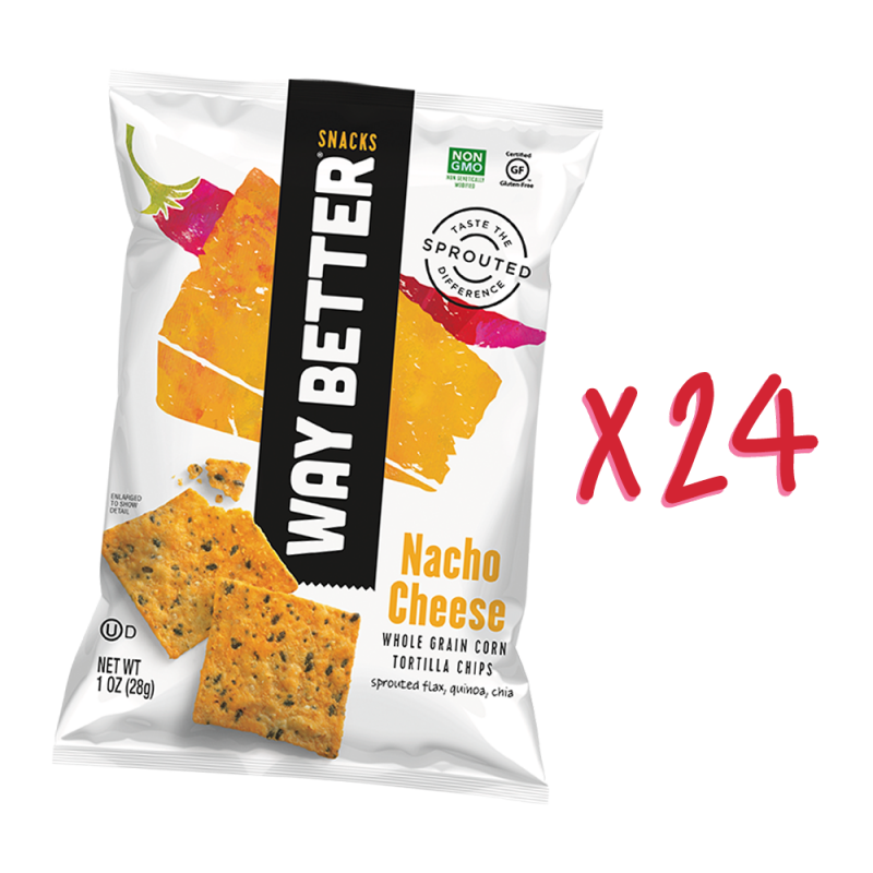 Single Serve 24-Pack (1 oz) - Way Better Snacks