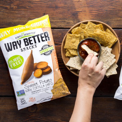 These Sprouted Chips can help you eat your veggies.